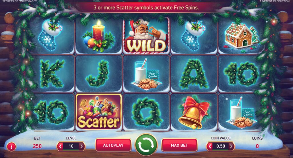 Secrets Of Christmas Slot Machine 