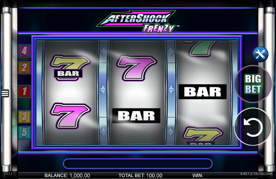 Aftershock Frenzy Slot Machine 