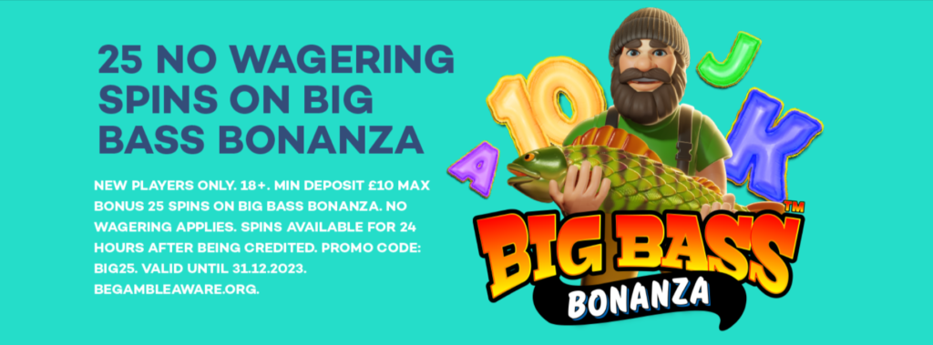 25 Wager Free Spins